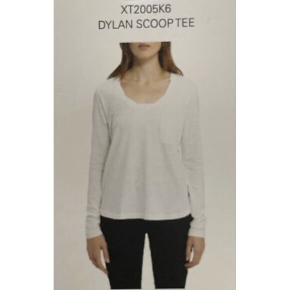 SANCTUARY SOCIAL STANDARD Shirt Women's size S Dylan Scoop Tee - Picture 3 of 5